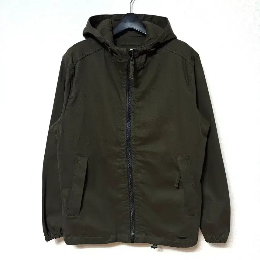 [BUNJANG] Zara Khaki Hooded Field Jacket / [M,95](새상품)자라 야상 후드 자켓 카키 zara