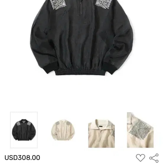 [BUNJANG] Capital Organdy Sweatshirt / 캐피탈 오건디 스웻셔츠