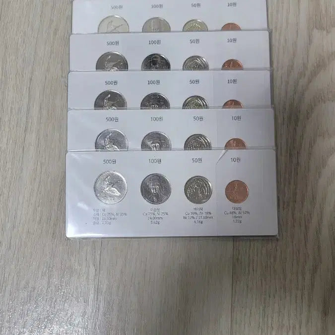 [SOLD OUT] 년도별 주화세트 2009-2013(5세트)