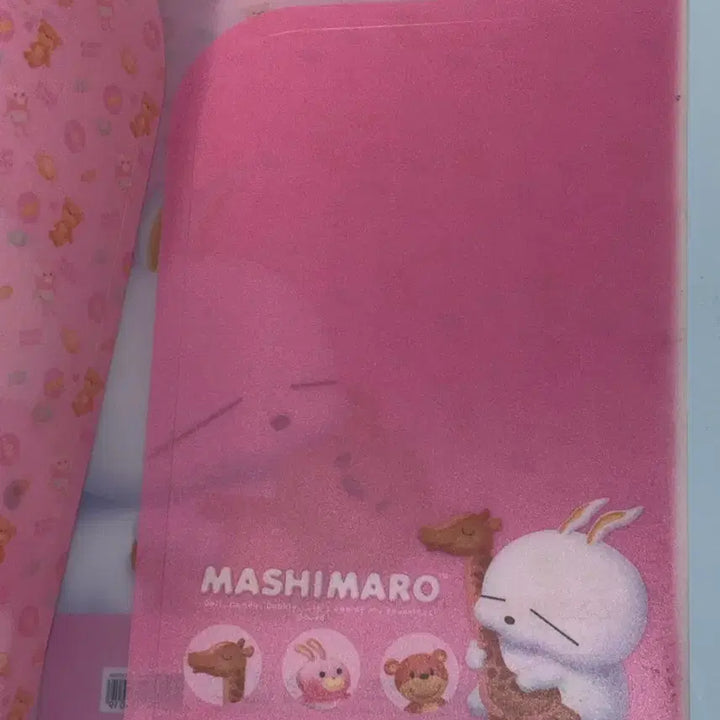 [BUNJANG] Masimaro File (Pink/Blue) - Antique Stationery / 고전문구 마시마로 파일 (핑크/블루)