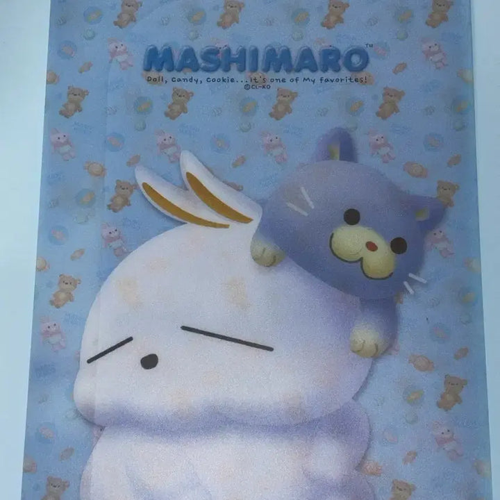 [BUNJANG] Masimaro File (Pink/Blue) - Antique Stationery / 고전문구 마시마로 파일 (핑크/블루)