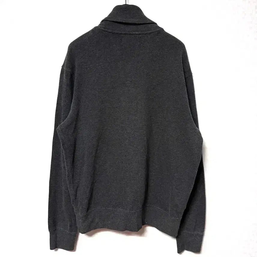 [BUNJANG] Polo Ralph Lauren Shawl Collar Sweatshirt Charcoal / [M,95]폴로랄프로렌 숄카라 맨투맨 긴팔티 차콜