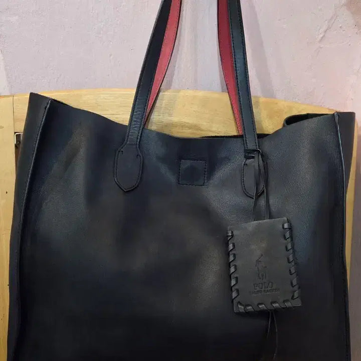 [SOLD OUT] 폴로 랄프로렌 쇼퍼백(블랙)