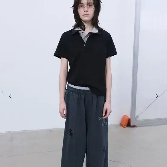 [BUNJANG] LCDC Printed Sweatpants (Grey) / LCDC PRINTED SWEATPANTS (GREY)