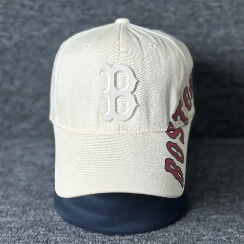 [BUNJANG] MLB Boston Red Sox Ball Cap Ivory / MLB 보스턴 레드삭스 볼캡 아이보리