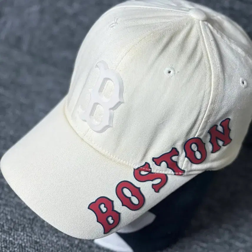 [BUNJANG] MLB Boston Red Sox Ball Cap Ivory / MLB 보스턴 레드삭스 볼캡 아이보리
