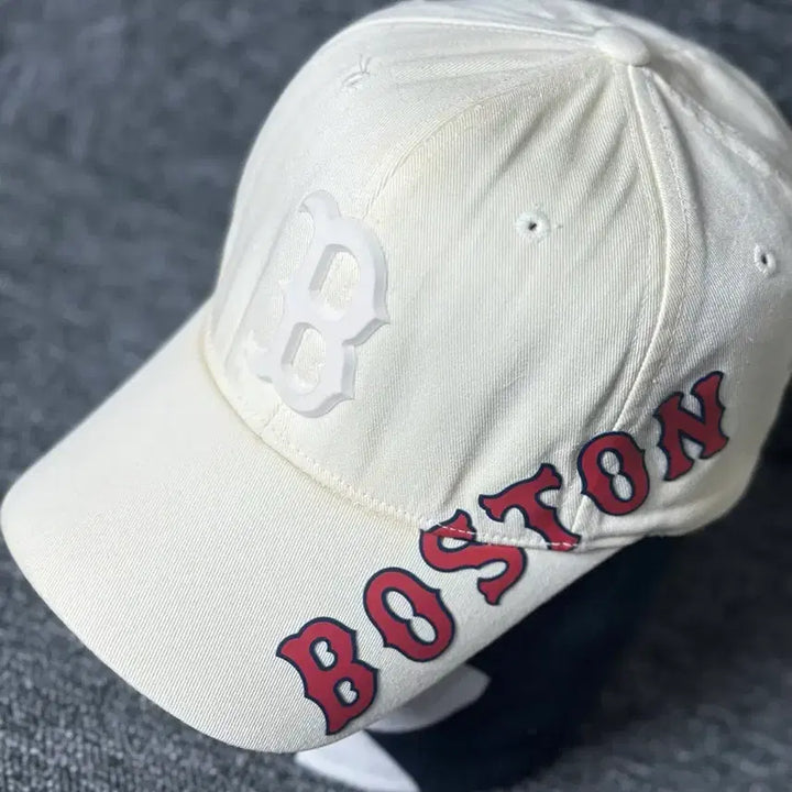 [BUNJANG] MLB Boston Red Sox Ball Cap Ivory / MLB 보스턴 레드삭스 볼캡 아이보리