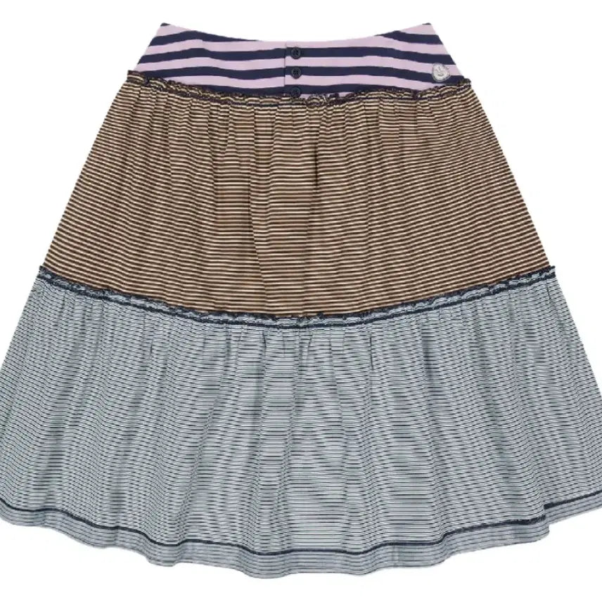 [BUNJANG] Koiseio 26SS Stripe Skirt Size 1 / 코이세이오 26ss 스트라이프 스커트 사이즈1