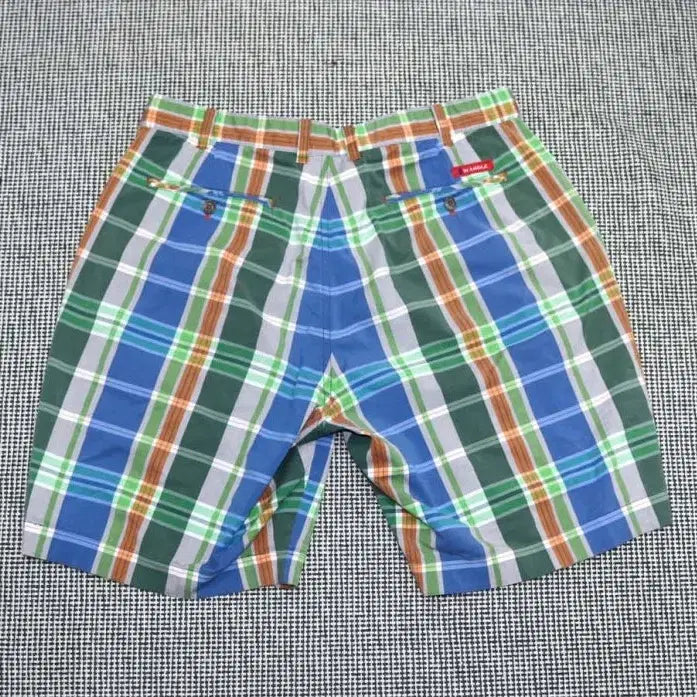[BUNJANG] Wide Angle Checkered Shorts 34 / 와이드앵글 체크 반바지 34