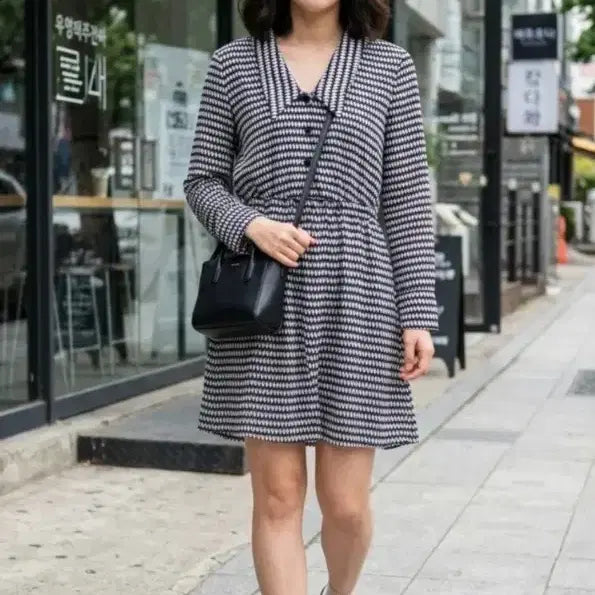 [BUNJANG] Lucky Chouette Pattern Dress / 럭키슈에뜨 패턴 원피스 ~55
