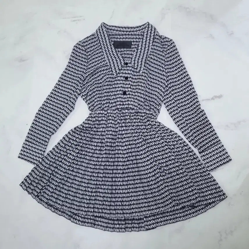 [BUNJANG] Lucky Chouette Pattern Dress / 럭키슈에뜨 패턴 원피스 ~55