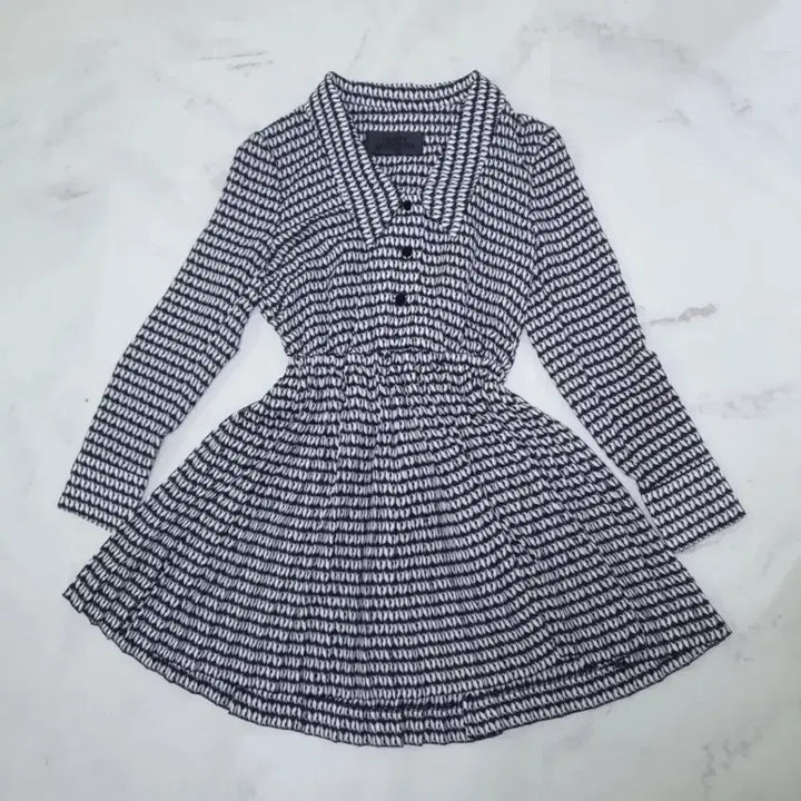 [BUNJANG] Lucky Chouette Pattern Dress / 럭키슈에뜨 패턴 원피스 ~55