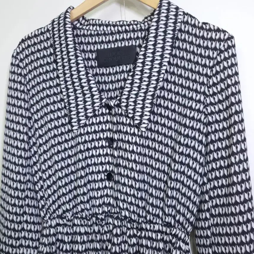 [BUNJANG] Lucky Chouette Pattern Dress / 럭키슈에뜨 패턴 원피스 ~55