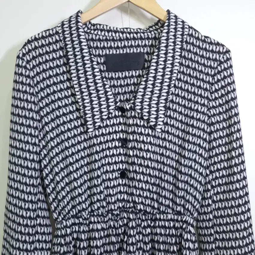 [BUNJANG] Lucky Chouette Pattern Dress / 럭키슈에뜨 패턴 원피스 ~55