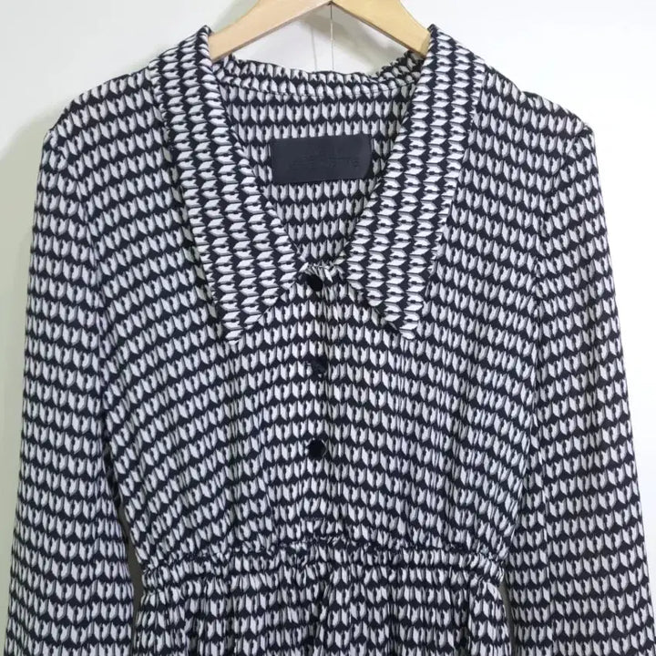 [BUNJANG] Lucky Chouette Pattern Dress / 럭키슈에뜨 패턴 원피스 ~55