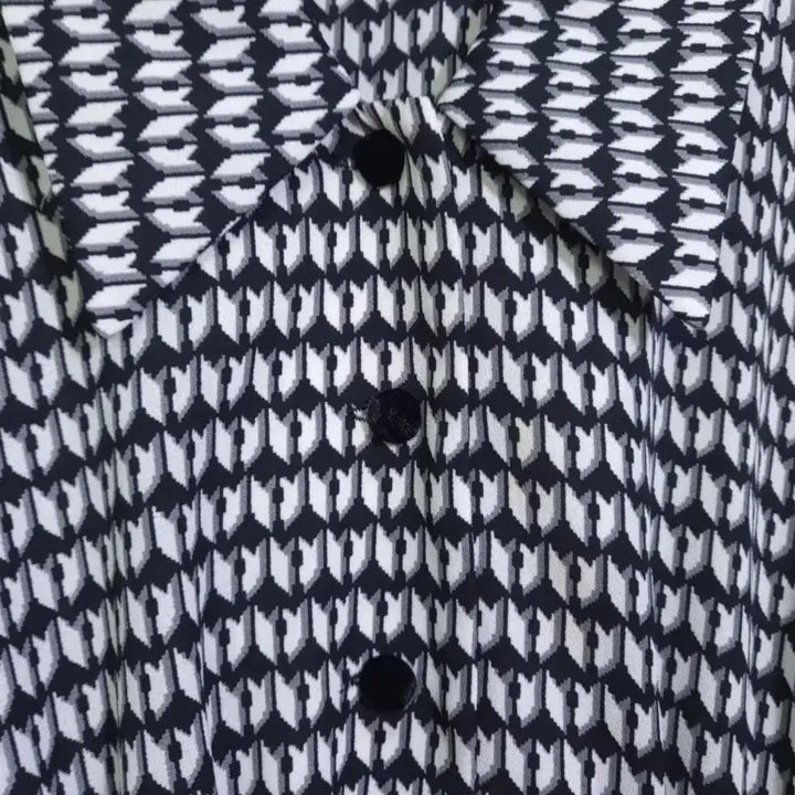[BUNJANG] Lucky Chouette Pattern Dress / 럭키슈에뜨 패턴 원피스 ~55