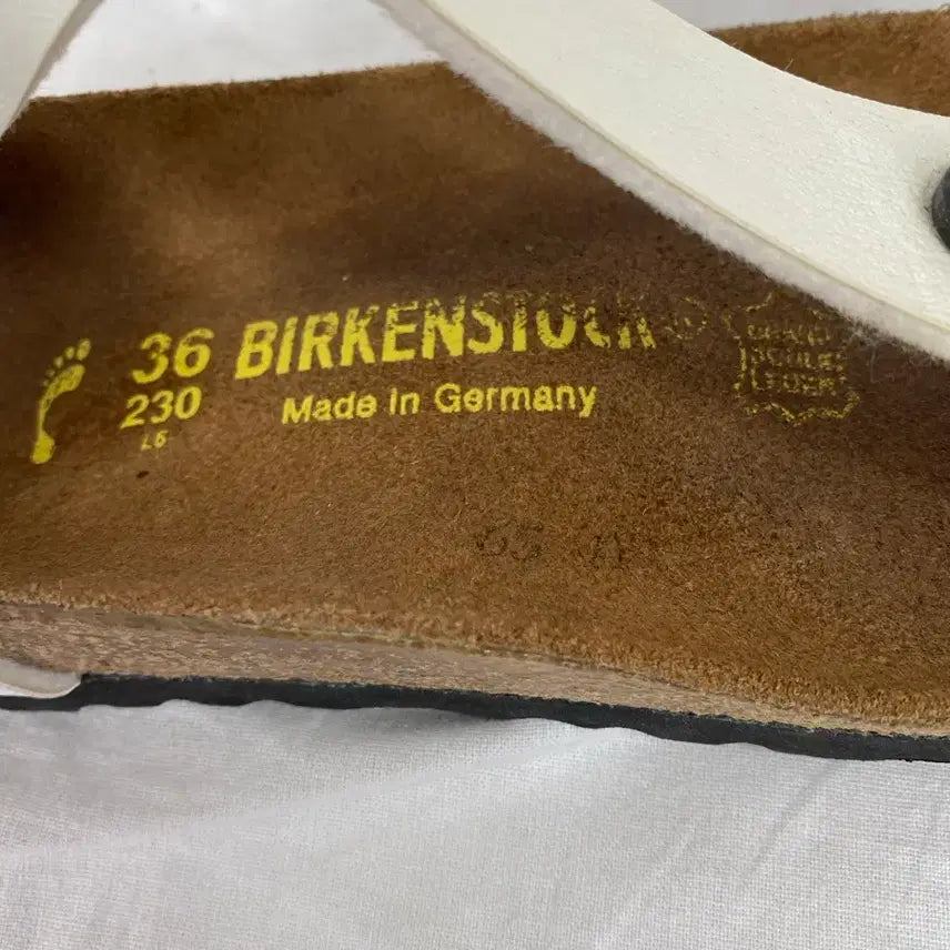[BUNJANG] Birkenstock Cairo White Sandals 230 / 버켄스탁 카이로 화이트 샌들 230 <14>