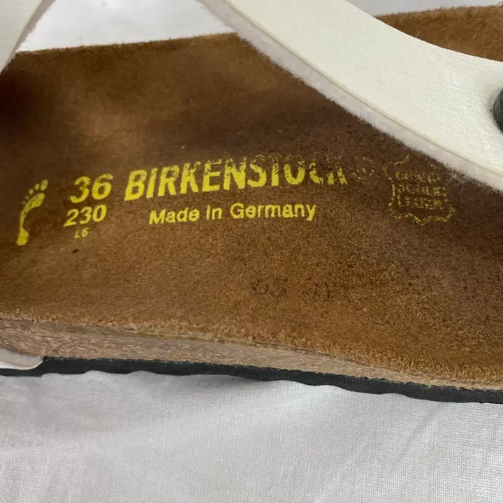 [BUNJANG] Birkenstock Cairo White Sandals 230 / 버켄스탁 카이로 화이트 샌들 230 <14>