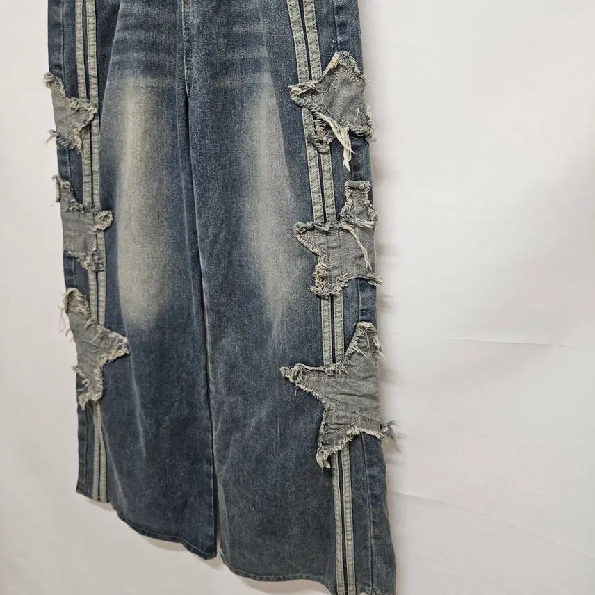[BUNJANG] Vintage Wide Denim Pants 26 / 보세 빈티지 와이드 데님 팬츠 26