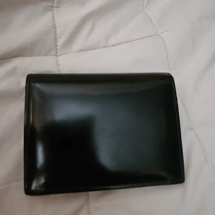[BUNJANG] Prada Triangle Black Bifold Wallet / 프라다 트라이앵글 반지갑 블랙