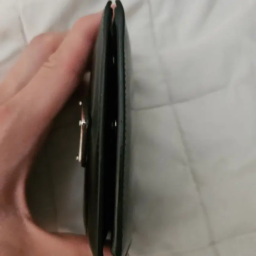 [BUNJANG] Prada Triangle Black Bifold Wallet / 프라다 트라이앵글 반지갑 블랙