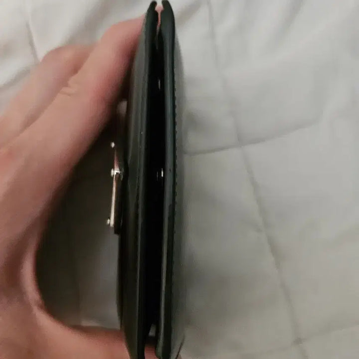 [BUNJANG] Prada Triangle Black Bifold Wallet / 프라다 트라이앵글 반지갑 블랙