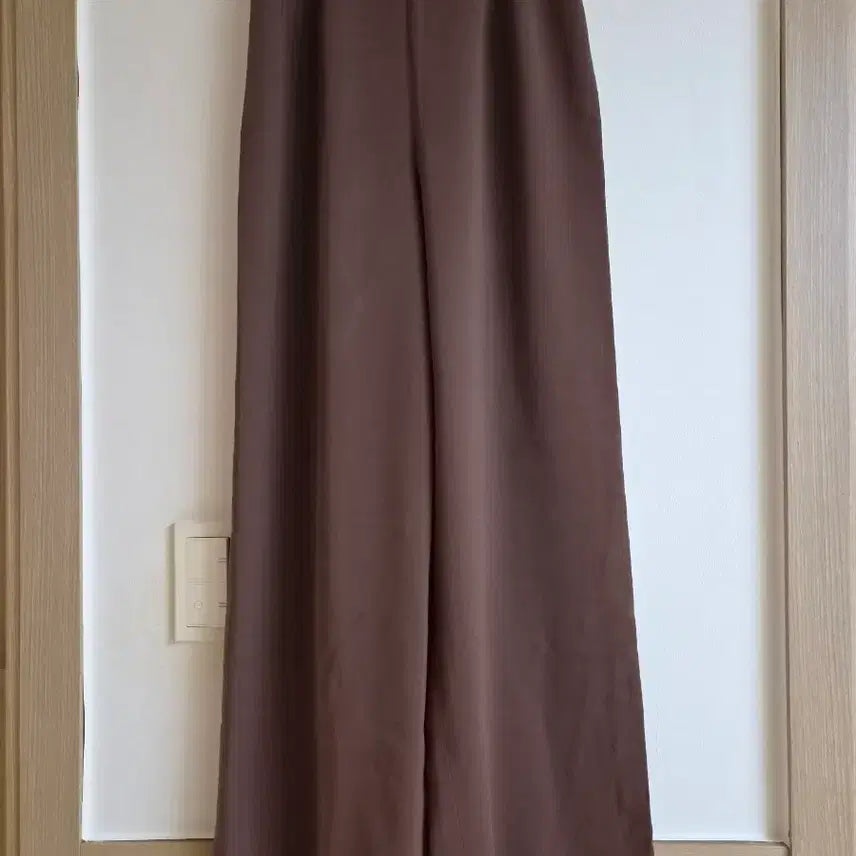 [BUNJANG] RECIPE Wide Brown Slacks M / RECIPE 와이드 브라운 슬랙스 M