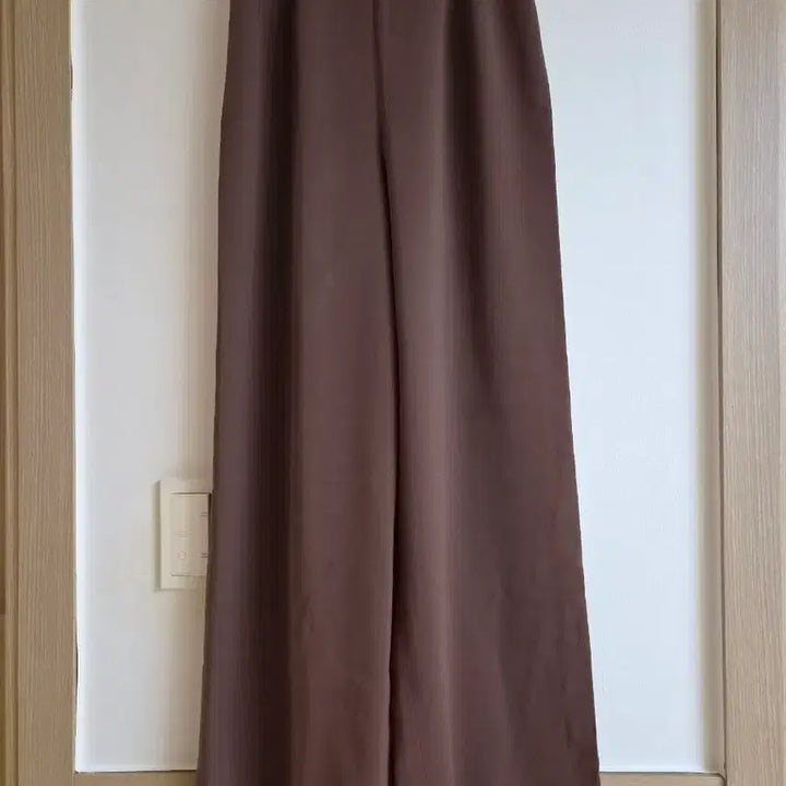 [BUNJANG] RECIPE Wide Brown Slacks M / RECIPE 와이드 브라운 슬랙스 M