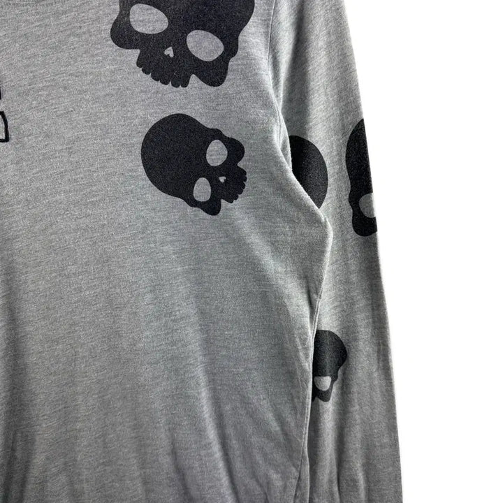 [BUNJANG] Hydrogen Skull Printed Long Sleeve / 하이드로겐 스컬 프린팅 롱슬리브2858