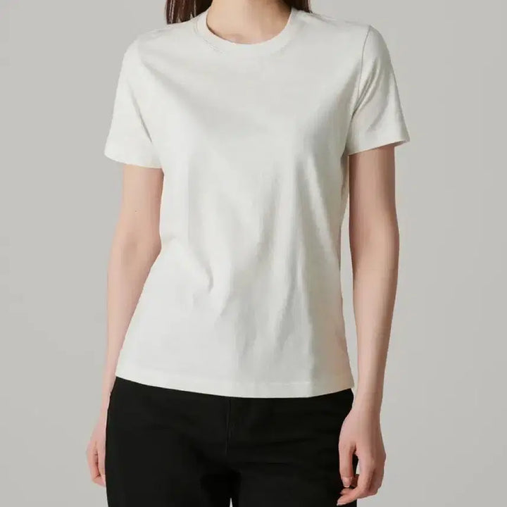 [SOLD OUT] [쿨탠다드] 우먼즈 베이식 크루 넥 티셔츠 [오트밀]
