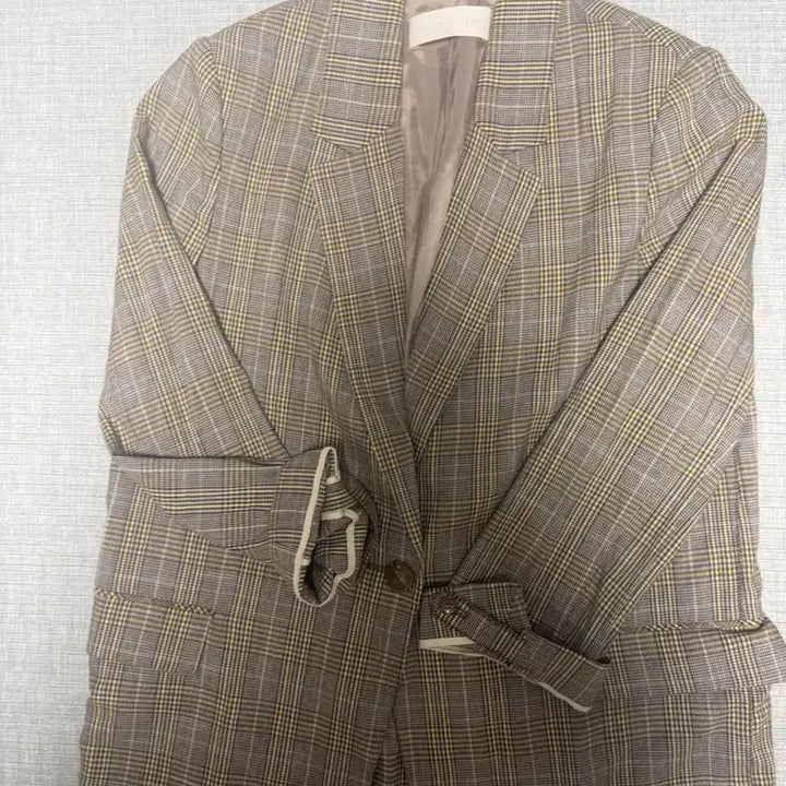 [BUNJANG] Namugreem Check Pattern Jacket / 나무그림 체크 자켓