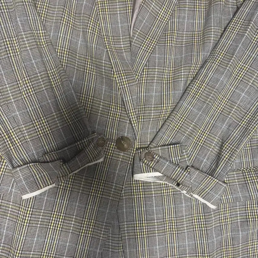 [BUNJANG] Namugreem Check Pattern Jacket / 나무그림 체크 자켓