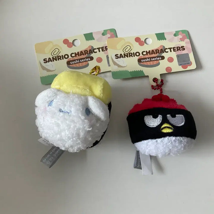 [BUNJANG] Sanrio Batzmaru, Cinnamoroll, Egg Sushi Keyring / 새상품) 바츠마루 군함 시나모롤 계란 초밥 키링 산리오 정품