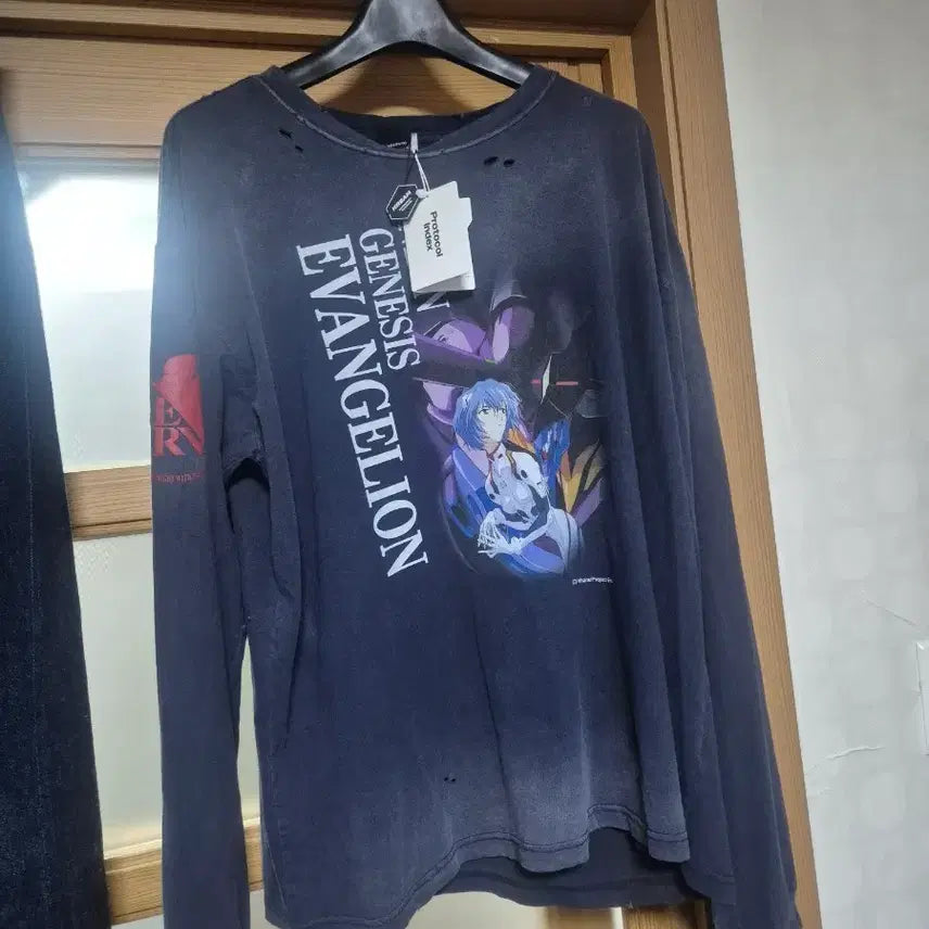 [BUNJANG] Protocol Index Evangelion Long Sleeve / 프로토콜 인덱스 에반게리온 롱슬이브