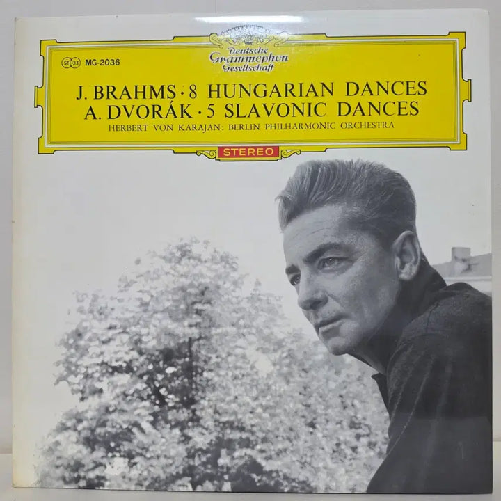 [BUNJANG] Karajan &amp; Berlin Philharmonic Brahms &amp; Dvorak LP Vinyl Record / 브람스 8 헝가리 무곡 &amp; 드보르자크 5 슬라브 무곡/카라얀,베를린필LP