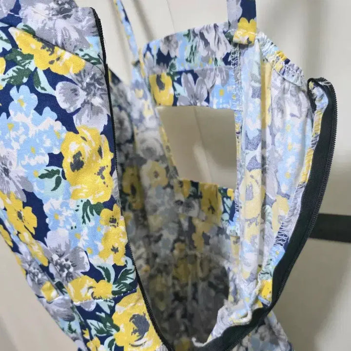 [BUNJANG] Floral Print Cami Dress / 플라워 패턴 끈 원피스 나시원피스