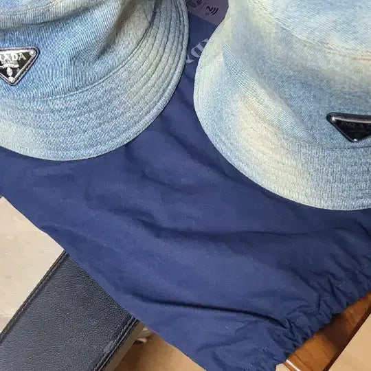 [BUNJANG] Prada Denim Bucket Hat / 프라다 버킷햇 라이트 데님