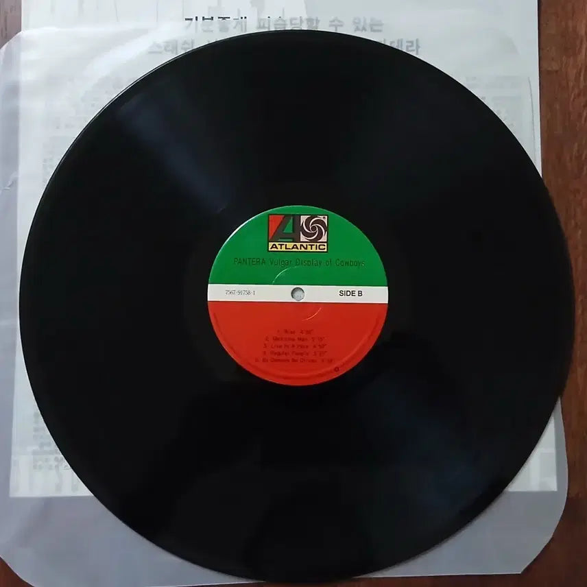 [SOLD OUT] 메탈밴드 판테라 라이센스 LP