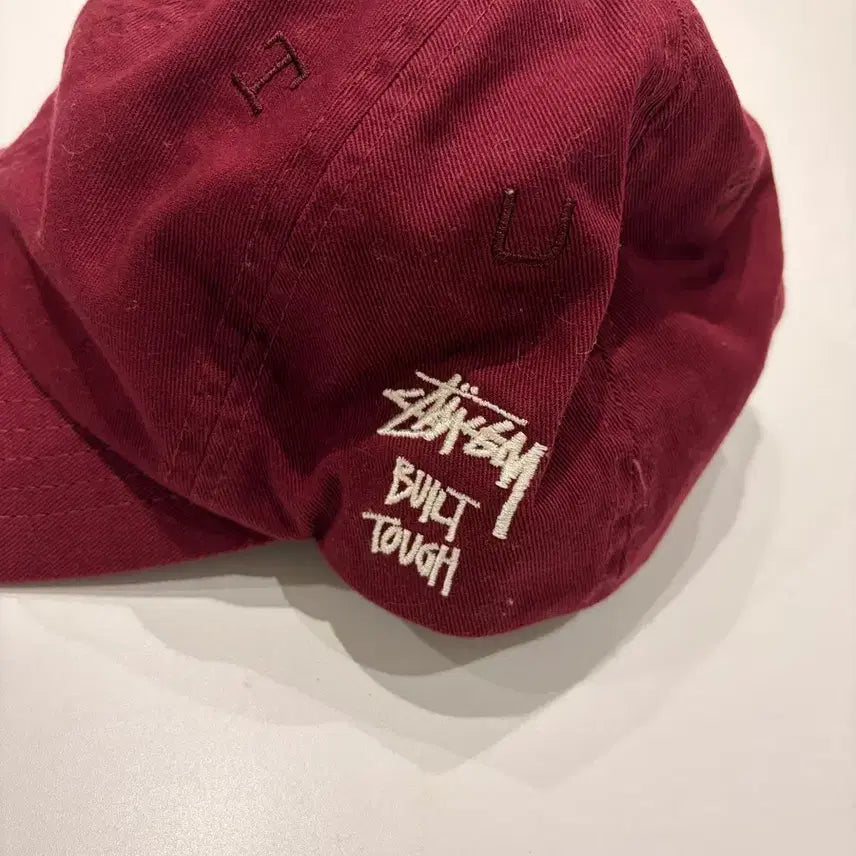 [BUNJANG] Stussy Burgundy Ball Cap / 스투시볼캡