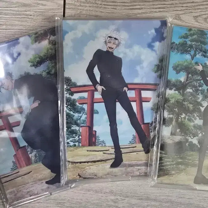 [BUNJANG] Jujutsu Kaisen Gojo, Geto, Shoko Acrylic Stand Set / 주술회전 군청낙일 고죠, 게토, 쇼코 세트