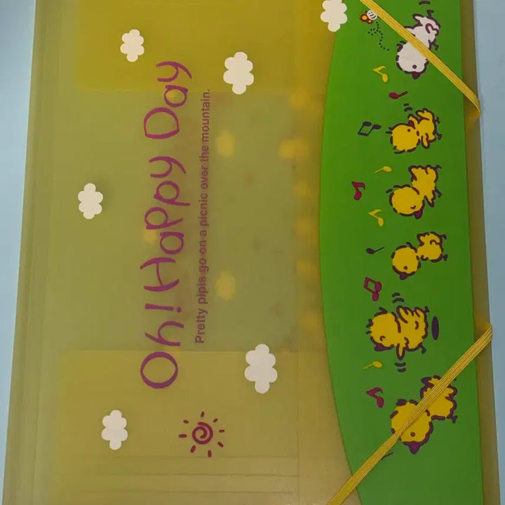 [BUNJANG] Young Art Happy Day Folding Document File / 고전문구 영아트 해피데이 접이식 서류 파일