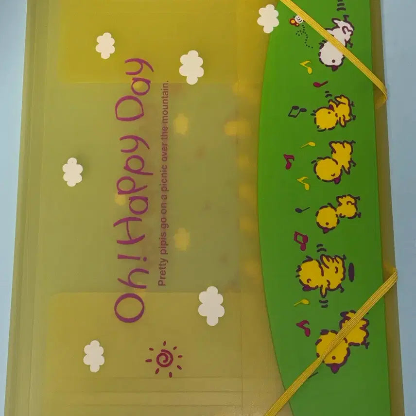 [BUNJANG] Young Art Happy Day Folding Document File / 고전문구 영아트 해피데이 접이식 서류 파일