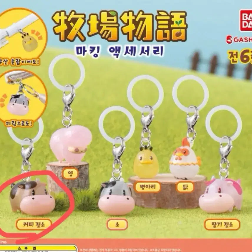 [BUNJANG] Bandai Harvest Moon Mejirushi Gacha / 반다이 목장이야기 메지루시 가챠