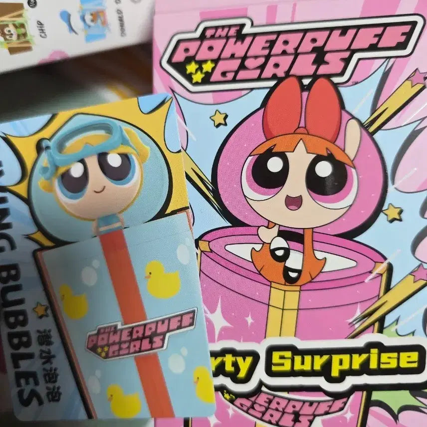 [BUNJANG] Popmart Powerpuff Girls Surprise Box / 팝마트 파워퍼프걸 튀어나오는 선물상자