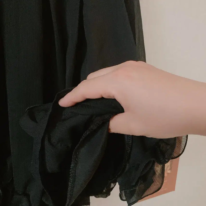 [BUNJANG] Black Mini Skirt / 블랙 미니스커트