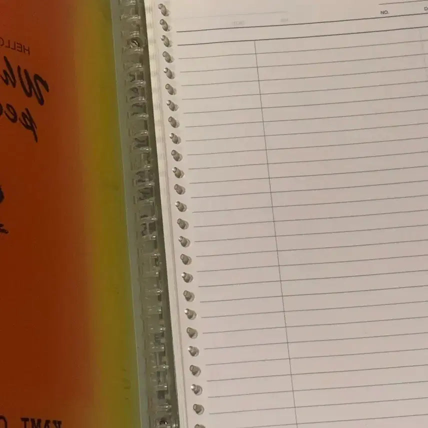 [BUNJANG] Morning Glory Cami Loose Leaf Binder Note / 고전문구 모닝글로리 까미 루즈리프 바인더 노트