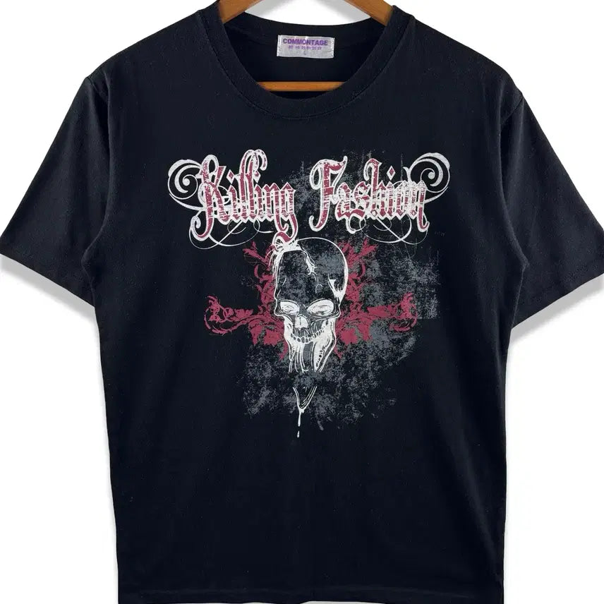 [BUNJANG] JPN Punk Skull Short Sleeve T-shirt / JPN 펑크 스컬 반팔티셔츠2860