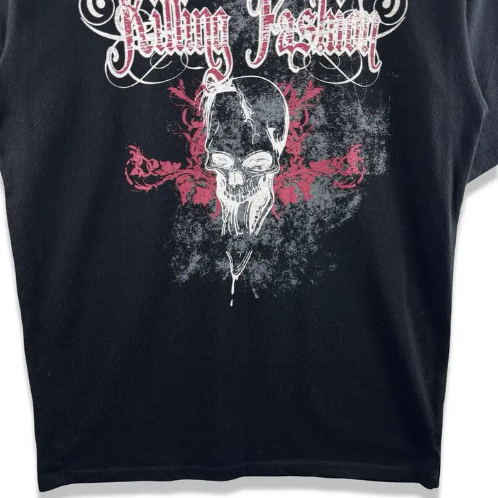 [BUNJANG] JPN Punk Skull Short Sleeve T-shirt / JPN 펑크 스컬 반팔티셔츠2860