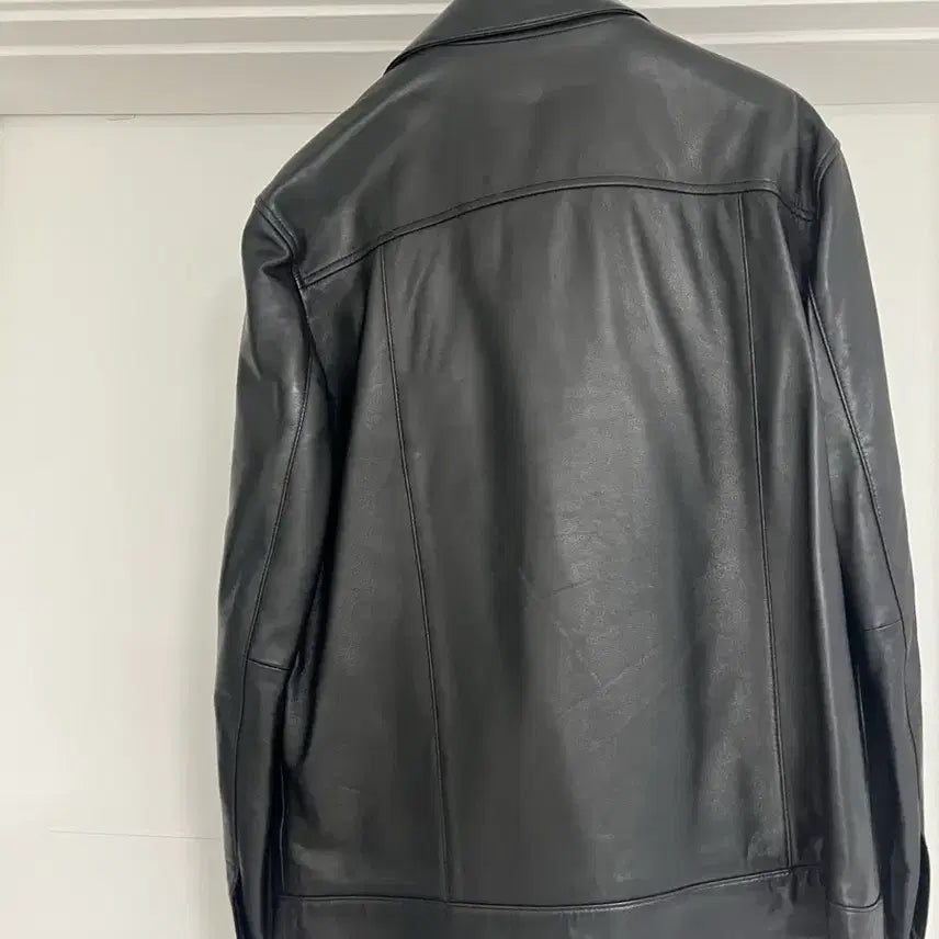 [BUNJANG] TNGT Leather Trucker Jacket L / TNGT 레더 트러커 자켓 L
