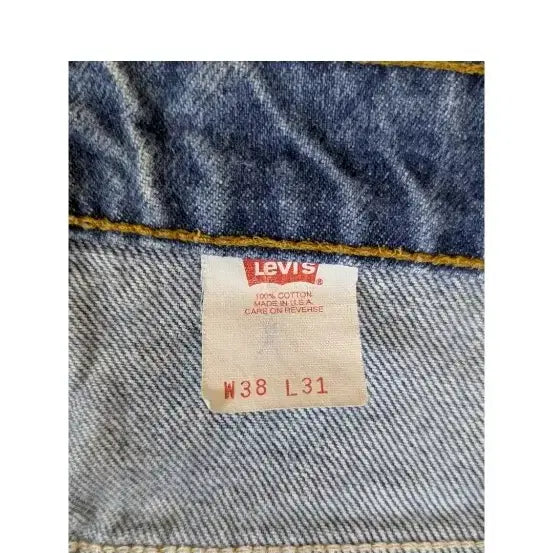 [SOLD OUT] 90s 빈티지 리바이스 517 오렌지탭 미판 부츠컷 데님팬츠 청바지